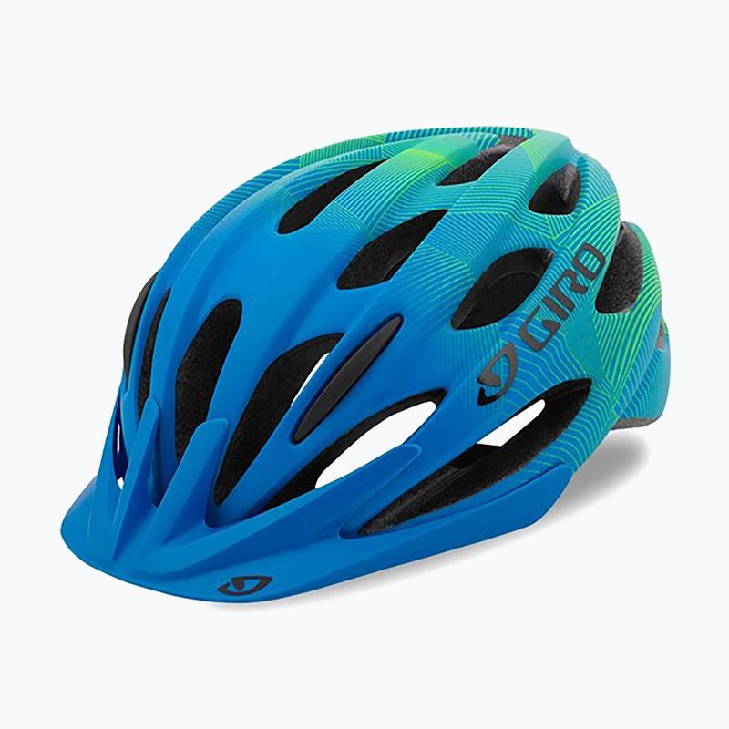 Vaikiškas dviračio šalmas Giro Raze matte blue/lime 9