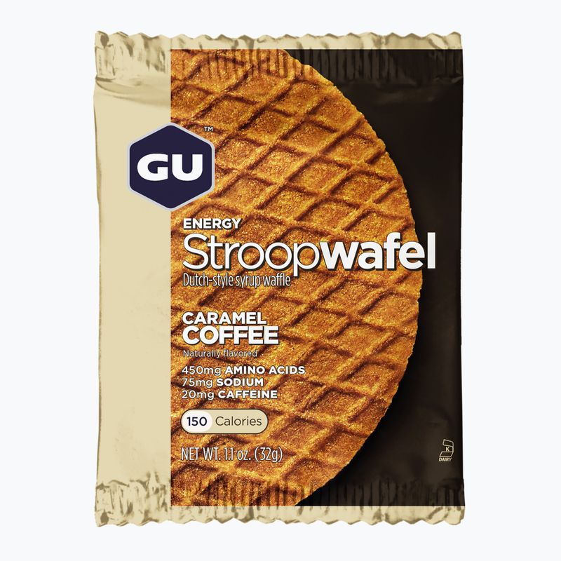 Užkandis GU Energy Stroopwaffle 32 g caramel coffee