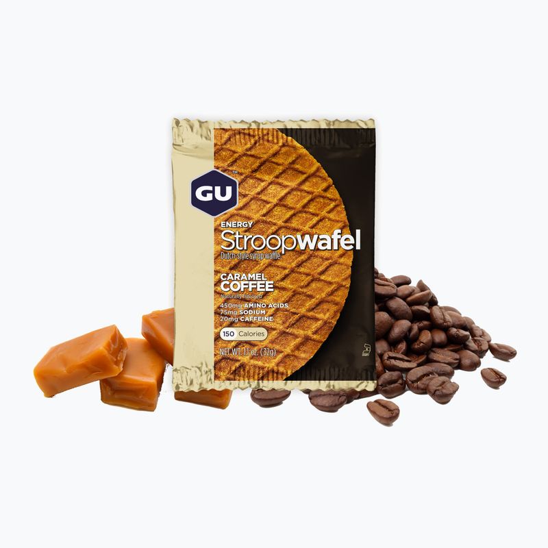 Užkandis GU Energy Stroopwaffle 32 g caramel coffee 2