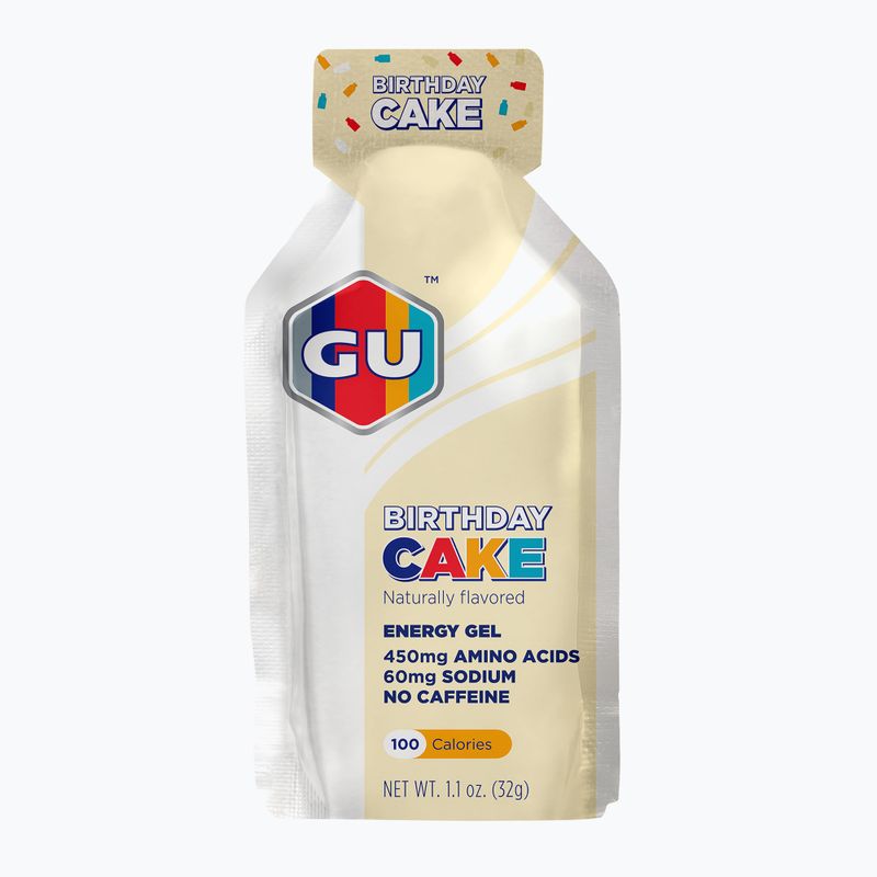 Energetinis gelis GU Energy Gel 32 g birthday cake