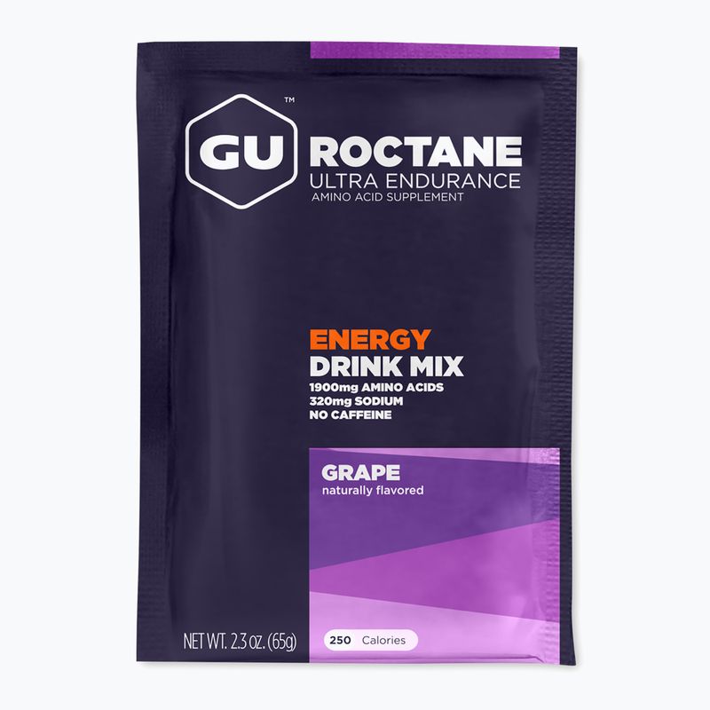 Energetinis gėrimas GU Roctane Energy Drink Mix 65 g grape