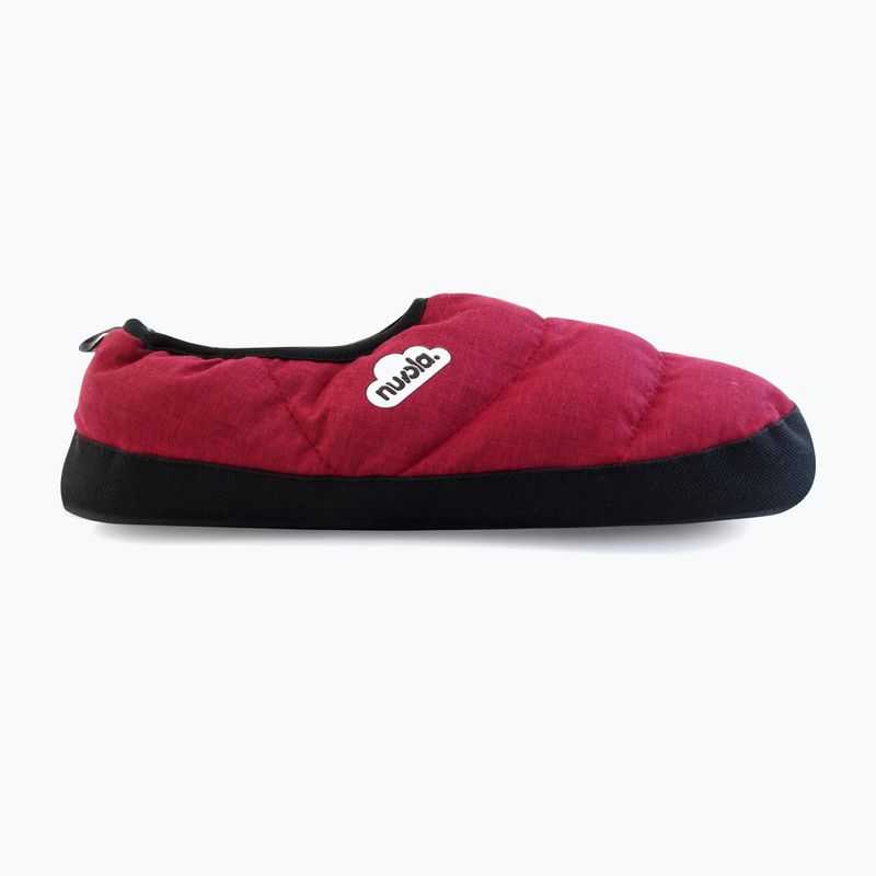 Žieminės šlepetės Nuvola Classic Marbled Chill garnet 8