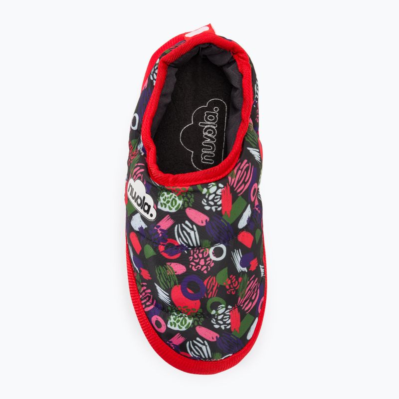 Vaikiškos žieminės šlepetės Nuvola Classic Printed guix coral 6