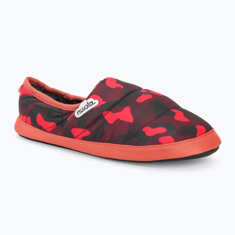 Žieminės šlepetės Nuvola Classic Printed camuffare red