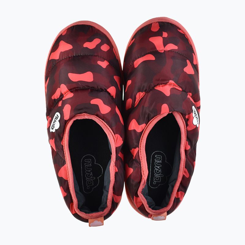 Žieminės šlepetės Nuvola Classic Printed camuffare red 11