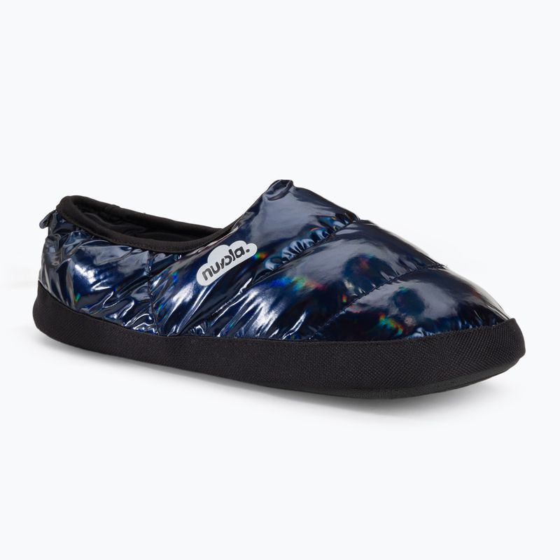 Žieminės šlepetės Nuvola Classic metalic blue