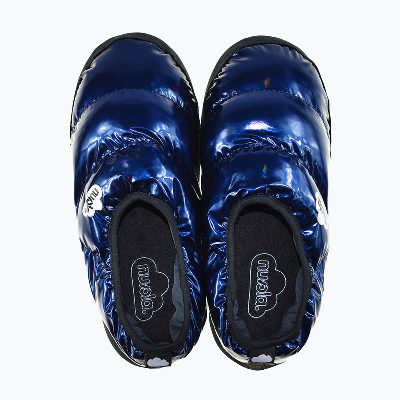 Žieminės šlepetės Nuvola Classic metalic blue 12
