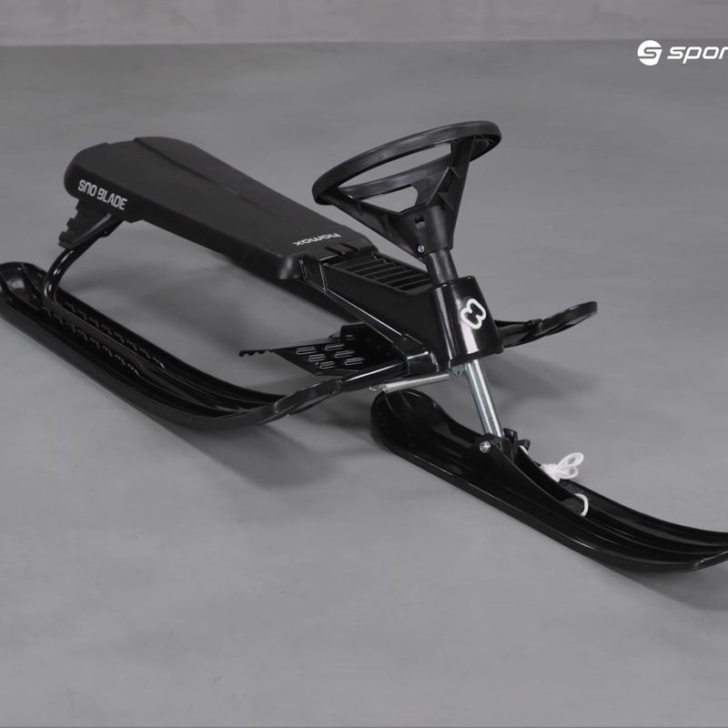 Hamax Sno Blade juodos/juodos slidės 7