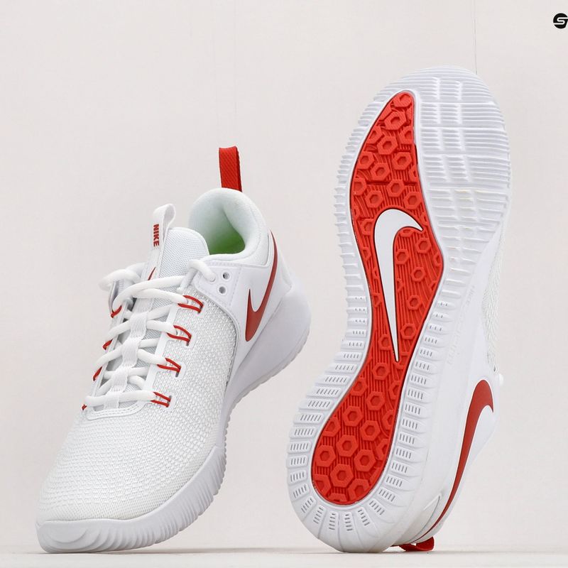Vyriški tinklinio bateliai Nike Air Zoom Hyperace 2, balti ir raudoni AR5281-106 11