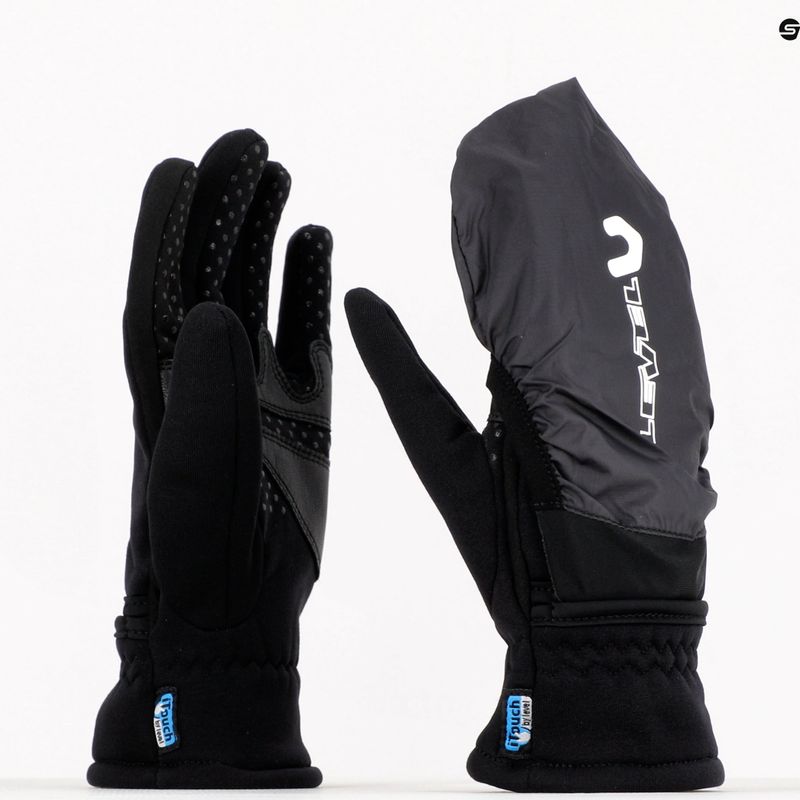 Level Trail Polartec I-Touch 2022 trekingo pirštinės juodos 3451UG.53 10