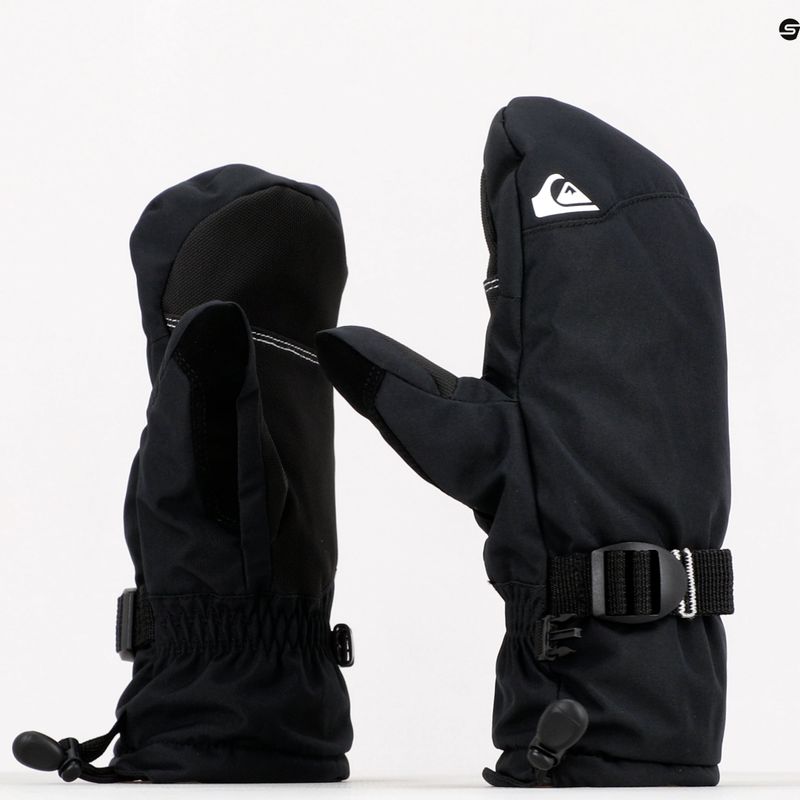 Quiksilver Mission Mitt vaikiškos snieglenčių pirštinės juodos EQBHN03036 7