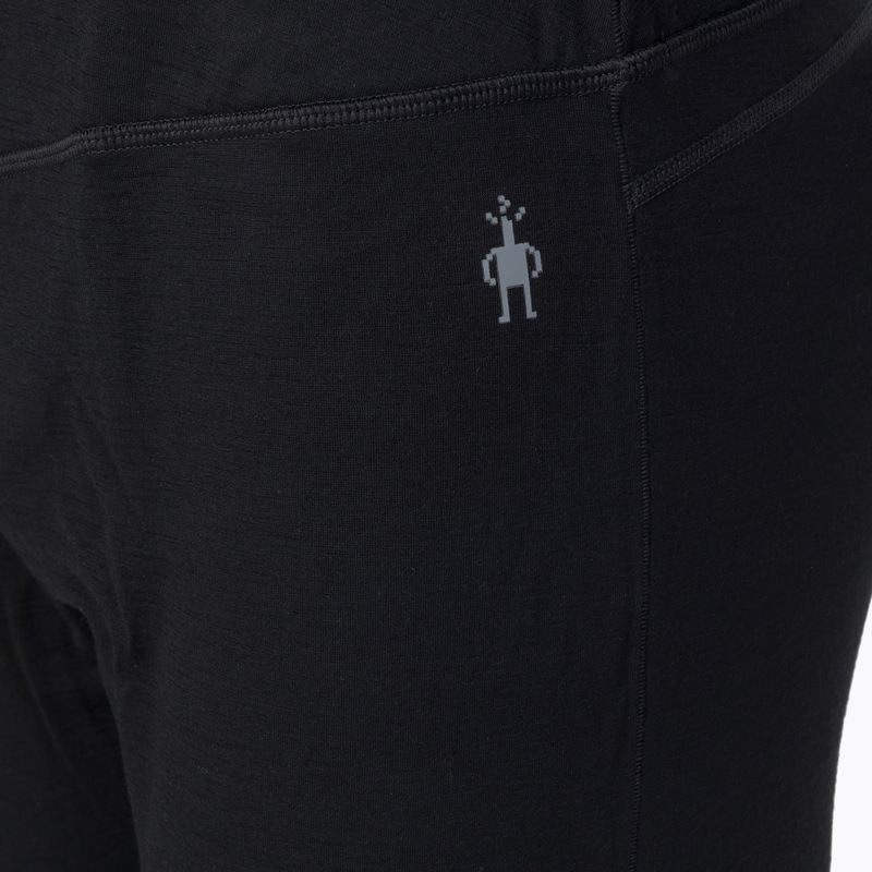 Moteriškos Smartwool Merino 150 Baselayer apatinės termo kelnės su dėžute, juodos SW000411001 6