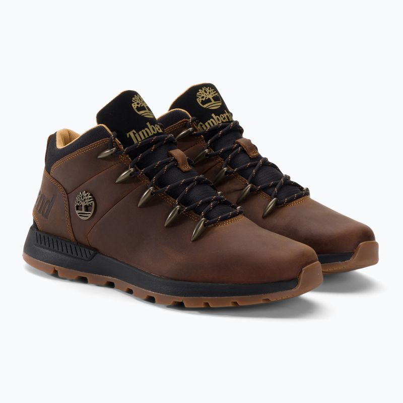 Vyriški Timberland Sprint Trekker Mid md brn pilno grūdo trekkinginiai batai 4