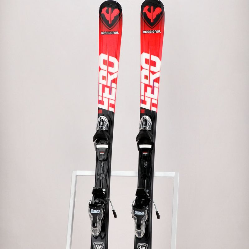 Vaikiškos kalnų slidės Rossignol Hero 130-150 + XP7 red 13