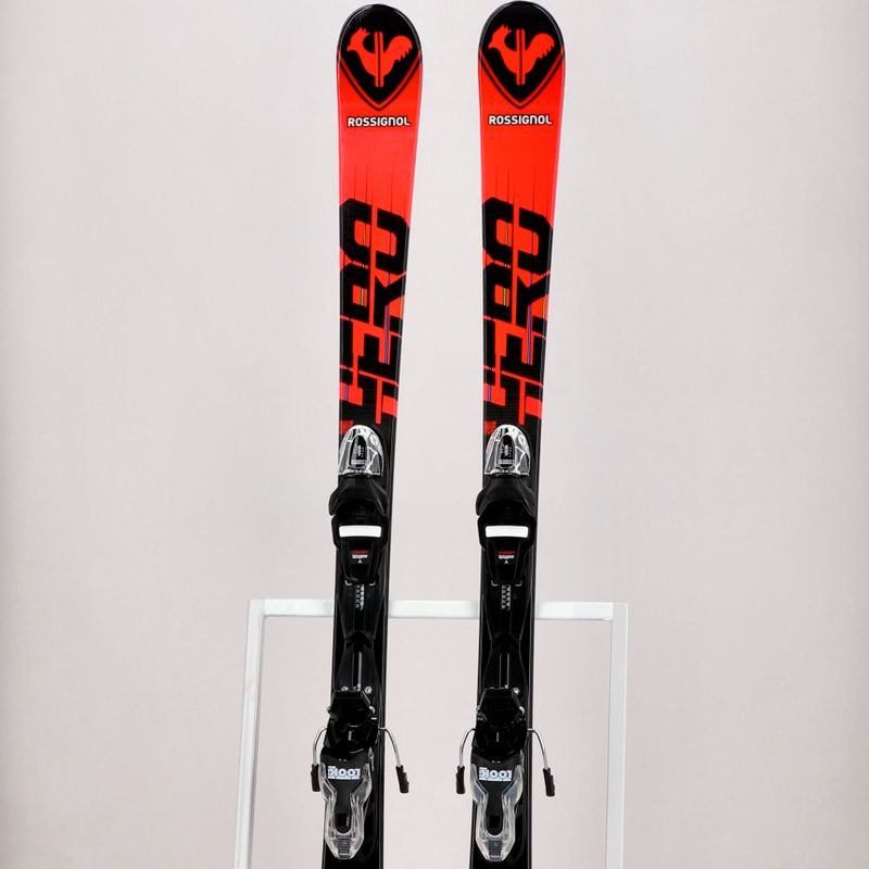 Vaikiškos kalnų slidės Rossignol Hero Multi Event + XP7 red 13