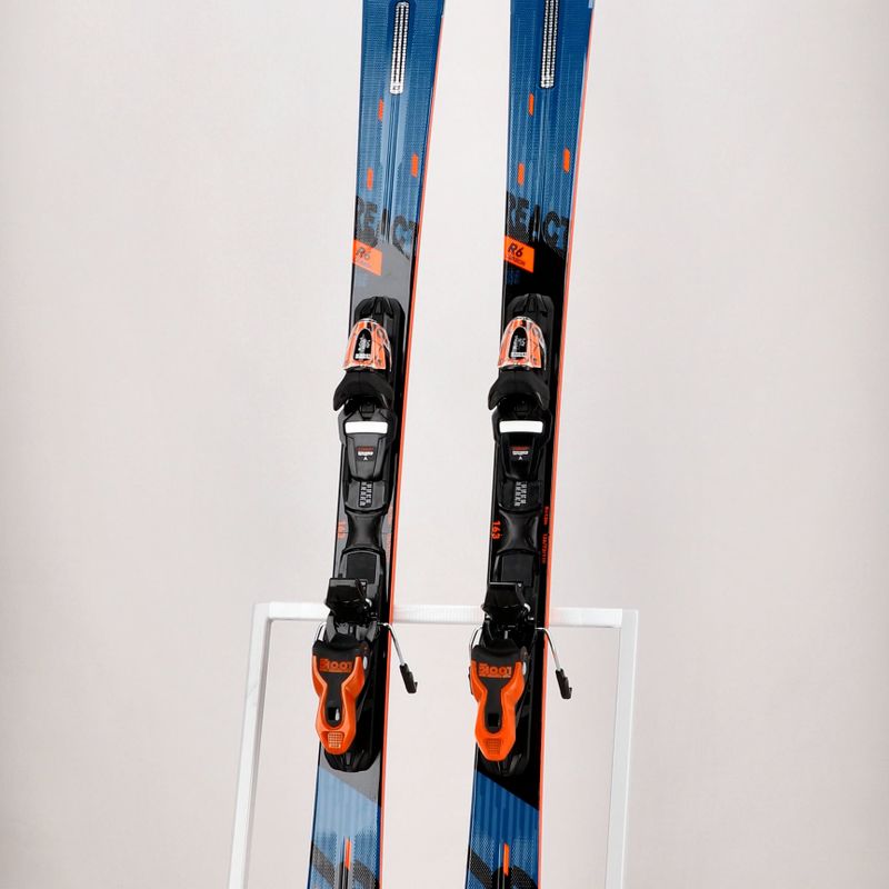 Rossignol React 6 CA + XP11 mėlynos kalnų slidės 12