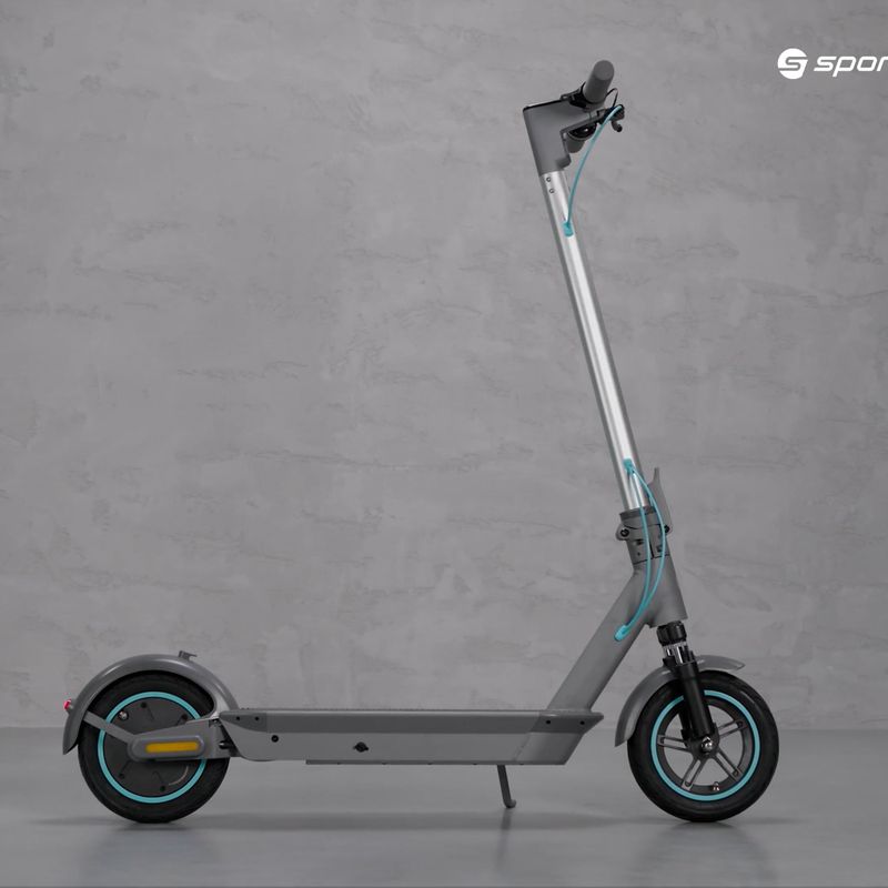 Motus Scooty 10 plus 2022 sidabrinis elektrinis paspirtukas 15