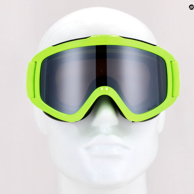 POC POCito vaikiški slidinėjimo akiniai Iris fluorescent yellow/green/clarity pocito 11