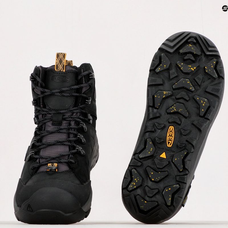 KEEN Revel IV Mid Polar vyriški trekingo batai juodi 1023618 17