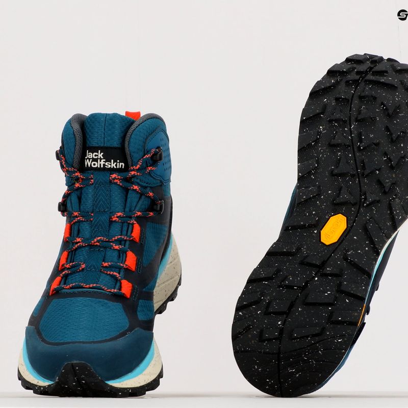 Jack Wolfskin moteriški trekingo batai Terraventure Texapore Mid blue 4049991_1227_075 10