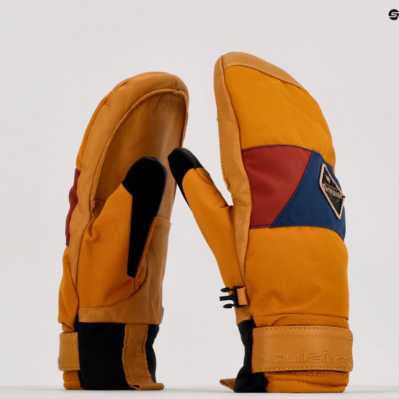 Quiksilver Squad Mitt Yellow EQYHN03161 Snieglenčių pirštinės 8