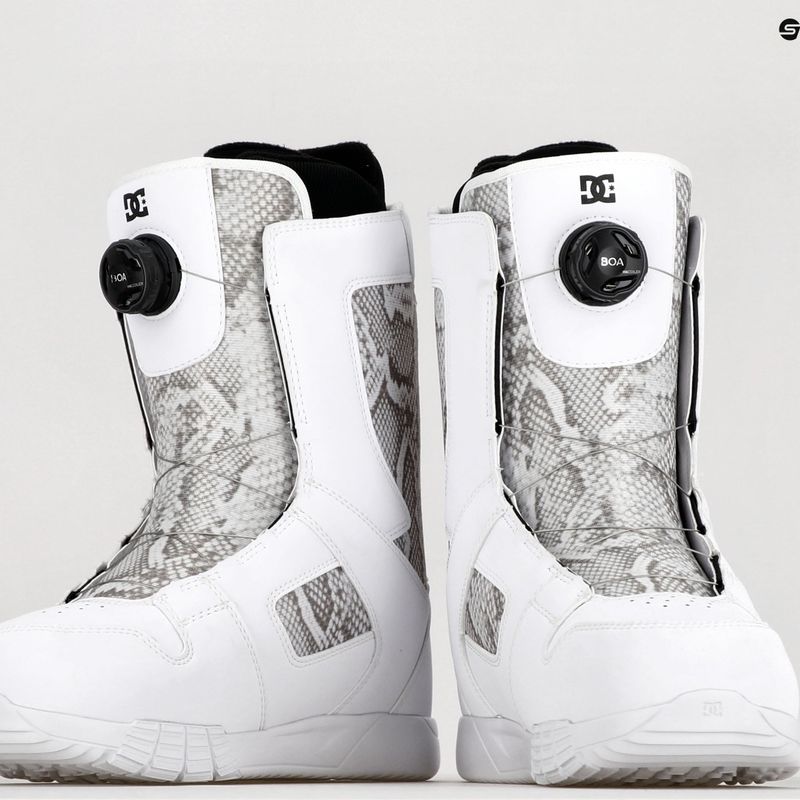 Moteriški snieglenčių batai DC Phase Boa white/snake 10