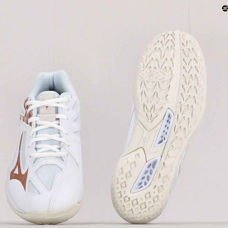 Moterų tinklinio bateliai Mizuno Thunder Blade 3 white V1GC217036 13