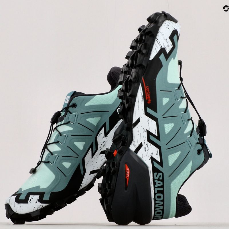 Salomon Speedrcross 6 moteriški bėgimo bateliai green L41743100 13