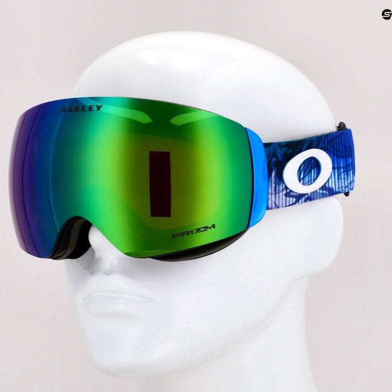 Oakley Flight Deck mikaela shiffrin/prizm snow jade iridium slidinėjimo akiniai OO7064-C0 5