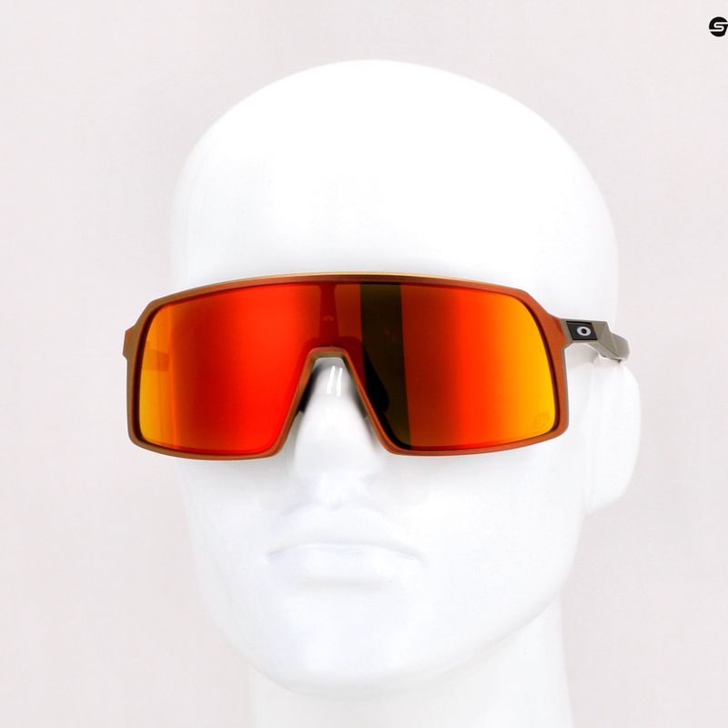 Oakley Sutro raudonai auksiniai shift/prizm ruby dviratininkų akiniai 0OO9406 7