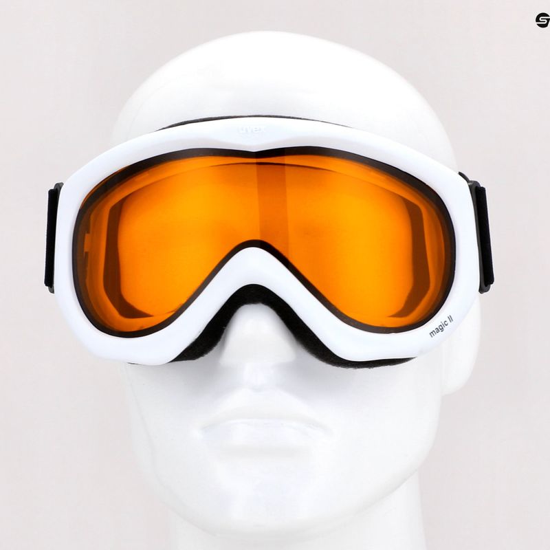 Slidinėjimo akiniai UVEX Magic II white/lasergold lite clear 55/0/047/10 9