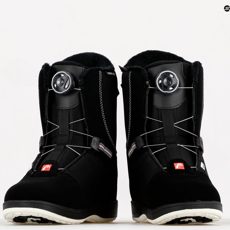 Vaikiški snieglenčių batai HEAD Jr Boa black 355308 9