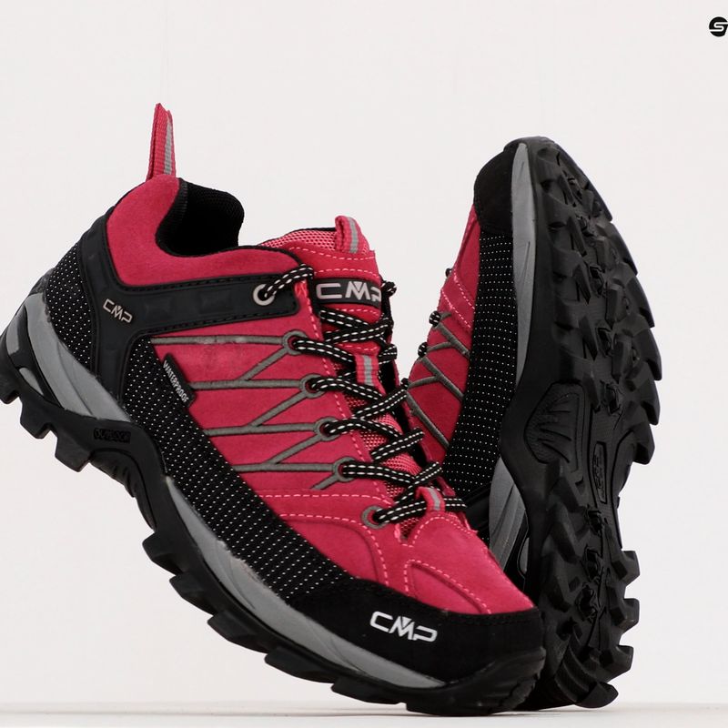 Moteriški trekingo batai CMP Rigel Low pink 3Q13246 15