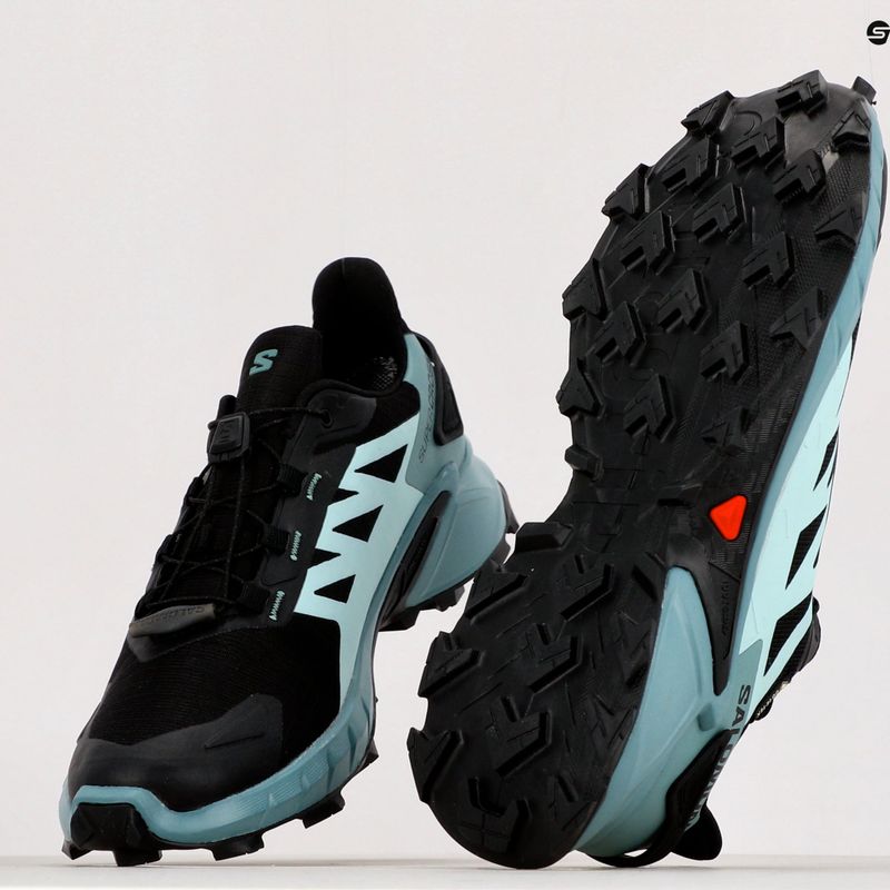 Salomon Supercross 4 GTX moteriški bėgimo bateliai black/blue L41735500 21