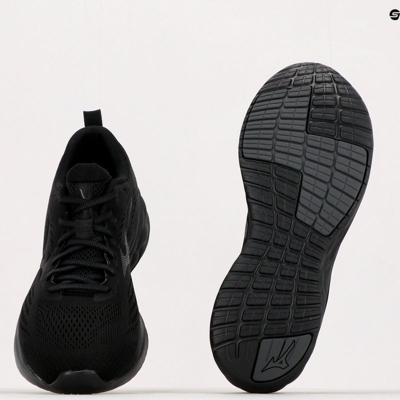 Vyriški bėgimo bateliai Mizuno Wave Revolt black c11 13