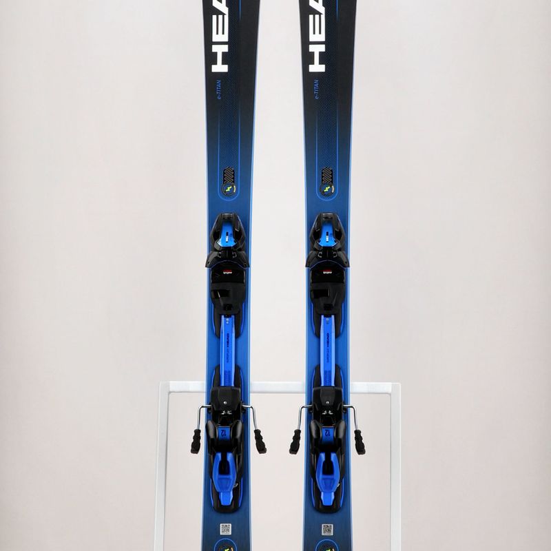 HEAD Supershape e-Titan SW SF-PR + PRD 12 blue 313281/100860 kalnų slidės 12