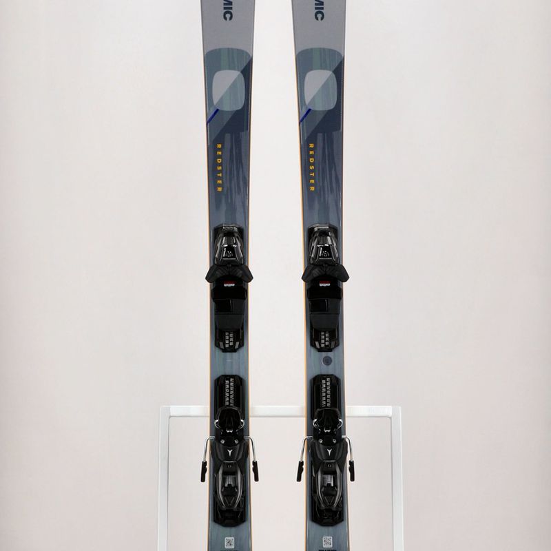 Vyriškos kalnų slidės Atomic Redster Q5 + M10 GW Grey 16