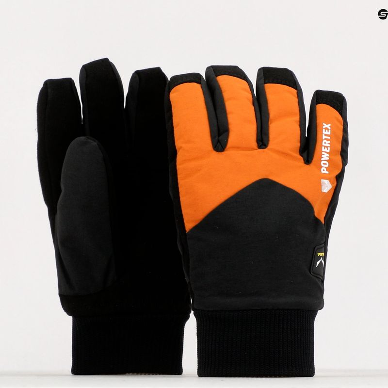 Salewa vaikiškos trekingo pirštinės Ptx/Twr juoda/oranžinė 00-0000028218 10