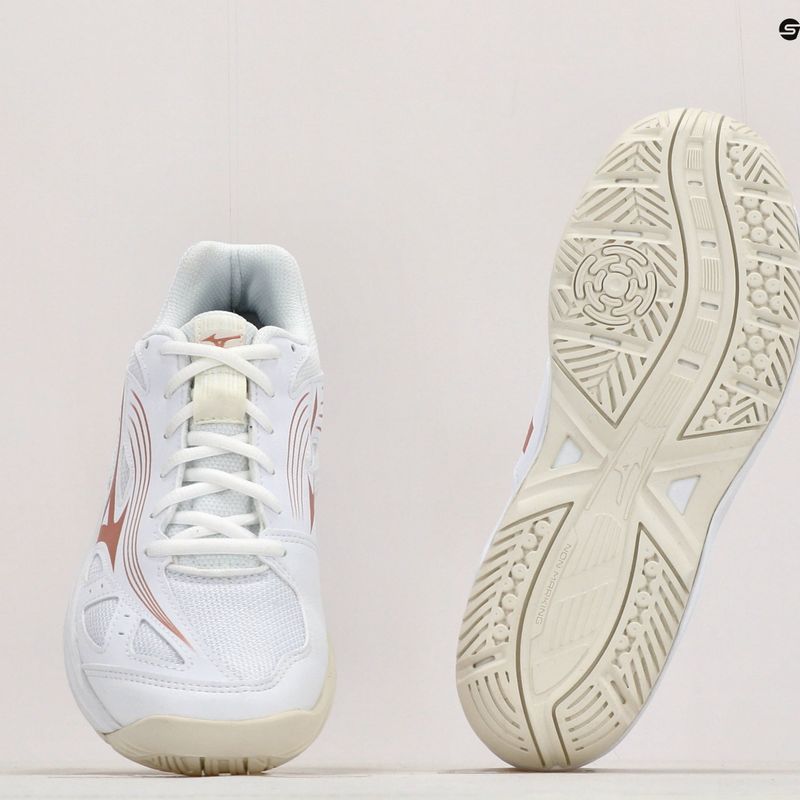 Moterų tinklinio bateliai Mizuno Cyclone Speed 3 white/pink V1GC2180K36_36.0/3.5 12