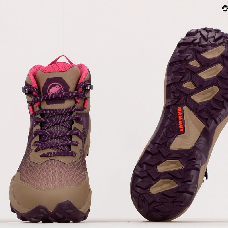Mammut moteriški trekingo batai Sertig II Mid GTX purple 13