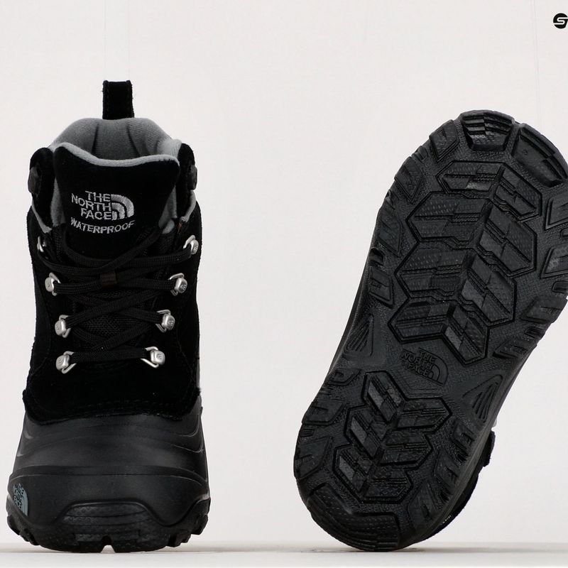 The North Face Chilkat Lace II vaikiški trekingo batai juodi NF0A2T5RKZ21 17