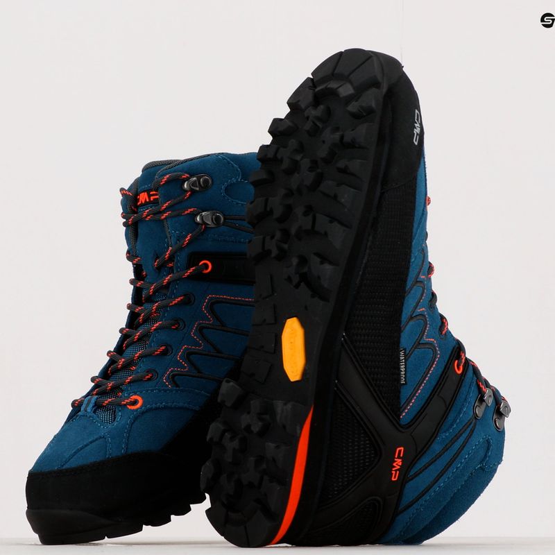 Vyriški trekingo batai CMP Moon Mid blue 31Q4797 19