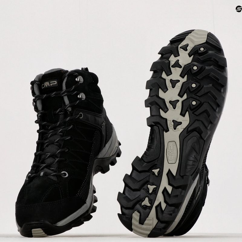 Vyriški trekingo batai CMP Rigel Mid black 3Q12947 12
