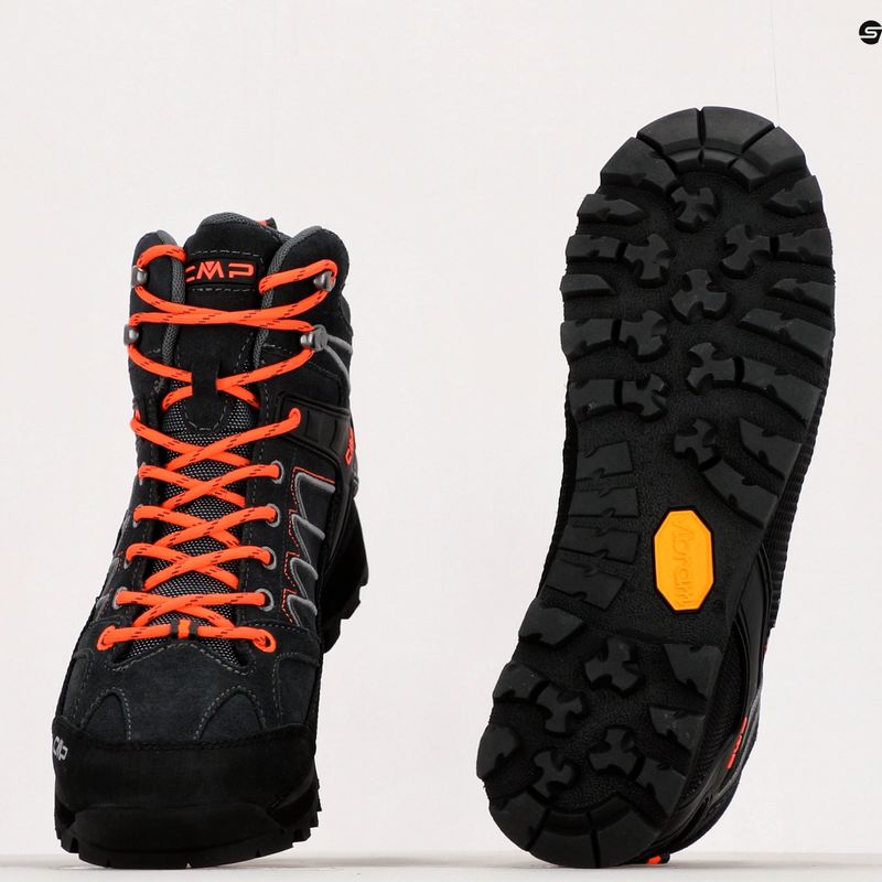 Vyriški trekingo batai CMP Moon Mid Grey 31Q4797 14