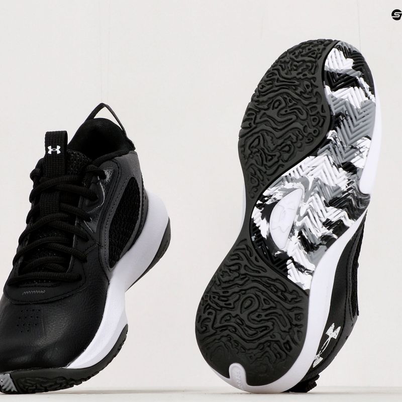 Under Armour GS Lockdown 6 vaikų krepšinio bateliai juodi 3025617 13