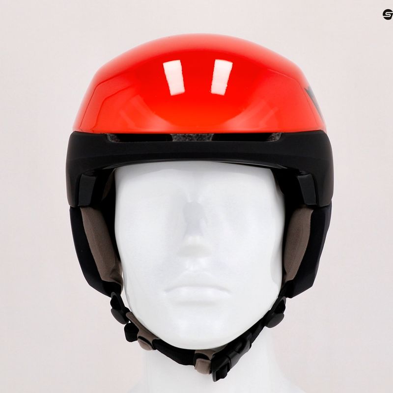 Dainese Nucleo didelės rizikos raudonas/ištemptas limo slidinėjimo šalmas 9