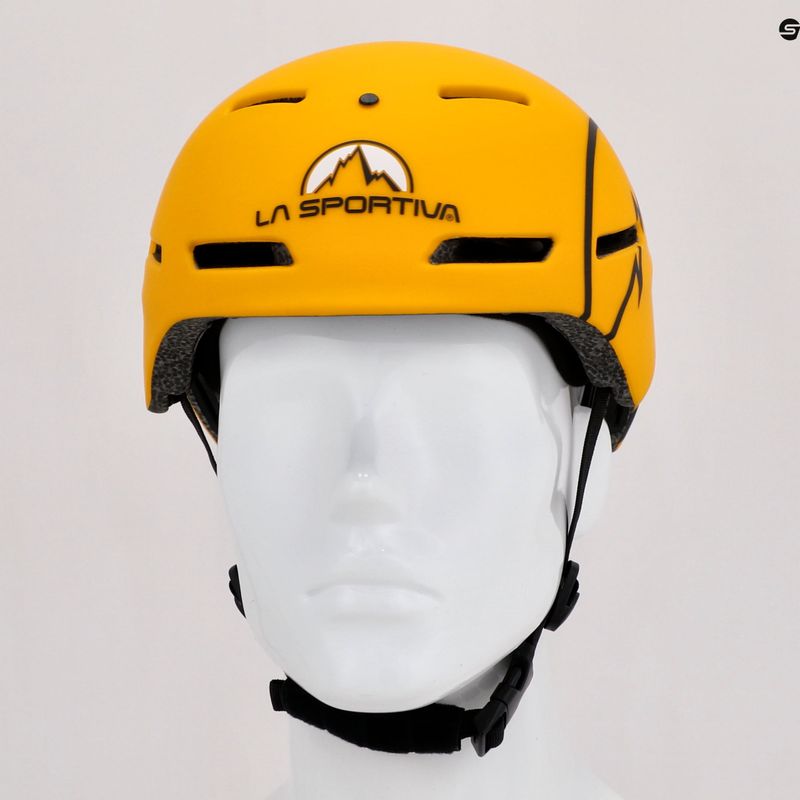 La Sportiva Combo alpinistinis šalmas geltonas 66Y 12
