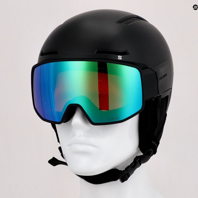 Salomon Driver Pro Sigma S2 slidinėjimo šalmas juodas L47011700 17