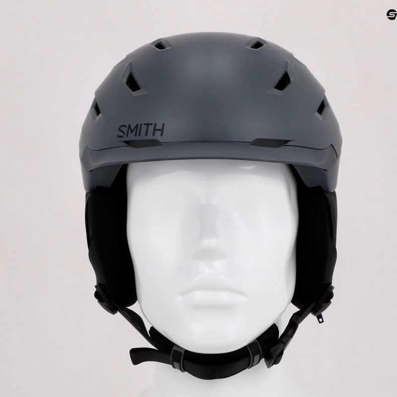 Smith Level slidinėjimo šalmas pilkos spalvos E00629 13
