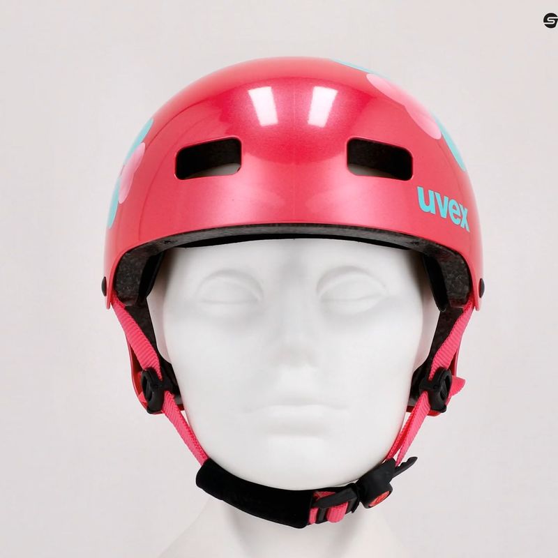 Vaikiškas dviratininko šalmas UVEX Kid 3 Pink S4148193315 8